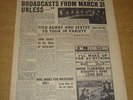 MELODY MAKER 1948 JANUARY 24 BBC DANCE BANDS TITO BURNS TOMMY ROGAN FRANK WEIR +