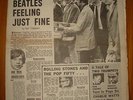 MELODY MAKER 1964 NOV 28 BEATLES STONES MARVIN GAYE