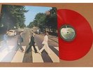The Beatles Stunning Red Vinyl Abbey Road Import LP Apple Label Near Mint