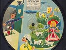 LINETTE ET CLAUDE RARE 78T PICTURE RECORD Disque 18CM LUTIN LUT.1 Beau COLLECTOR