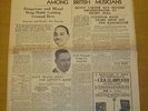 MELODY MAKER 1936 FEB 22 BENNY CARTER CECIL NORMAN BIG BAND SWING