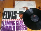 ELVIS PRESLEY - FLAMING STAR & SUMMER KISSES -1965 LP ALBUM - RED SPOT- STUNNING