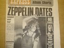 NME 1972 NOV 11 LED ZEPPELIN WISHBONE SLADE FRIPP BOLAN OSMONDS JACKSONS