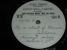 MURRAYS MELODY MAKERS In a street of Chinese Lanterns 78 EDISON BELL TEST PRINT