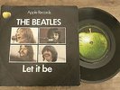 The Beatles - Let It Be 1970 UK 45 APPLE + PICTURE SLEEVE 1st EX+