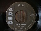 NORTHERN SOUL  ETTA JAMES  at last  ARGO 5380  GREAT & PRICE
