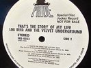 RARE  WHITE LABEL PROMO   VELVET UNDERGROUND Nico Reed DARK PSYCH GEM