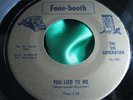 EX- Rare Garage Psych 45 : The 5th Generation   If I See Her   You Lied To Me