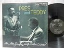 LESTER YOUNG TEDDY WILSON QUARTET LP: Pres And Teddy, MGV 8205 Trumpet Label