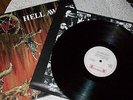 SLAYER -HELL AWAITS -FIRST PRESS ROADRUNNER -INLAY
