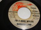 NORTHERN SOUL- BARBARA LYNN- TRIBE 45 RPM- I'M A GOOD WOMAN / RUNNING BACK- HEAR