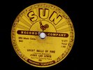 78 RPM Jerry Lee Lewis SUN 281 Great Balls Of Fire *