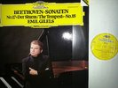 BEETHOVEN Sonaten Sonatas 17 & 18 Emil Gilels LP DG Digital 2532061 NM