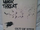 MINOR THREAT Out of Step OG 1st PRESS 1983 DISCHORD 10 Black Back Cover w Insert