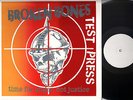 Broken Bones - Time For Anger - TEST PRESSING - Red/Orange 