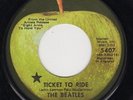 BEATLES 45 TICKET TO RIDE LOS ANGELES STAR APPLE RE-ISSUE 5407