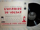 HISTOIRE DU SOLDAT reference recordings CHICAGO PRO MUSICA gf  M-  LP