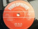 Beatles Love Me Do 1st withdrawn single with grey Parlophone print,  50th RARE.