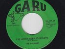 THE VOLUMES I've Never Been So In Love 45 on Garu TX soul/funk grail HEAR