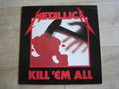 Metallica ?– Kill 'Em All - Vinyl LP 1989