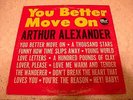 ARTHUR ALEXANDER   YOU BETTER MOVE ON   1962 DOT DLP-3434   MONO PRESSING