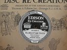 JACQUES URLUS / FRIEDA HEMPEL - Rare EDISON OPERA #82269