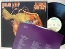 Uriah Heep Return To Fantasy + Inner A-1 B-1 ?LISTEN? UK LP Bronze 1975 EX/EX