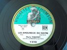 Maria Vincent Les Amoureux du  Havre Léo Férré Ducretet 78 T