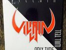 Villain: Only Time Will Tell LP Private Metal Orig. Relentless '86 Shrink Insert