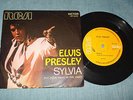 ELVIS PRESLEY Sylvia RARE ORIGINAL 1972 BRAZIL ONLY 7” SINGLE WITH UNIQUE P/S