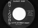 Doo Wop Teener 45 SAMMY SURF Love At First Sight/Don't Get Around Much Anymore
