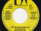 70s Soul 45 - DUTCH ROBINSON Can’t Get Along Without  UA Rare Modern MP3 Disco