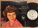 PAUL WESTON - MUSIC FOR JENNIFER (MOTION PICTURES OF JENNIFER JONES (CL 6281)