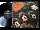 THE BEATLES Rubber Soul UK 2nd Pressing Parlophone 1966  PMC 1267 -4/-4 EX+