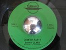 BUNNY CLARK rare Come On Party reggae funk breaks 45 LISTEN