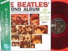 BEATLES SECOND ALBUM JAPAN ODEON 2nd ISSUE RED WAX LP OBI  OR-8027