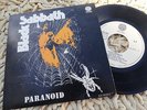 BLACK SABBATH Paranoid +2 EP 45 UNIQUE PORTUGAL 1970 ( Phonogram ) 6276003 MINT