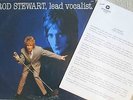Rod Stewart Lead Vocalist LP 1993 PROMO with Release Sheet rare Brazil NM