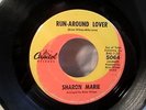Sharon Marie Run-Around Lover 1963 Capitol Girl Group Surf Rock 45 Brian Wilson