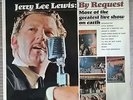 JERRY LEE LEWIS. By Request.Original BLACK PHILIPS label MONO vinyl L.P.1966  VG