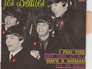 THE BEATLES i feel fine + 3 RAR FRENCH ORIG EP 7