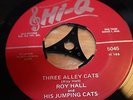 ROY HALL AND HIS JUMPING CATS - BED SPRING MOTEL / THREE ALLEY CATS - USA - VG