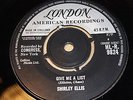 SHIRLEY ELLIS - NITTY GRITTY / GIVE ME A LIST - UK - EXCELLENT-
