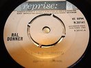 RAL DONNER - I GOT BURNED / A TEAR IN MY EYE - UK - VERY GOOD