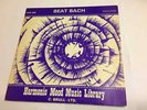 BEAT BACH (Machauer/Rauch) 1972 C. Brull Ltd Harmonic Mood Music Library LP NM