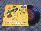 EP BILL HALEY COMETS ROCK'N'ROLL RAZZLE STICKER TRI CENTRE DECCA UK PS BEAT MOD