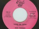 Northern Soul - Don Thomas - Come On Train - NUVJ - US
