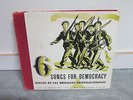 ERNEST BUSCH 6 Songs For Democracy 3 x 78 set Keynote SPANISH CIVIL WAR