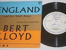 England and Her Folk Songs A.L.( Bert ) Lloyd Topic JEB 8 Original 1st EX+ Vinyl