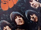 THE BEATLES - Rubber Soul  - yellow / black Parlophone - INDIA